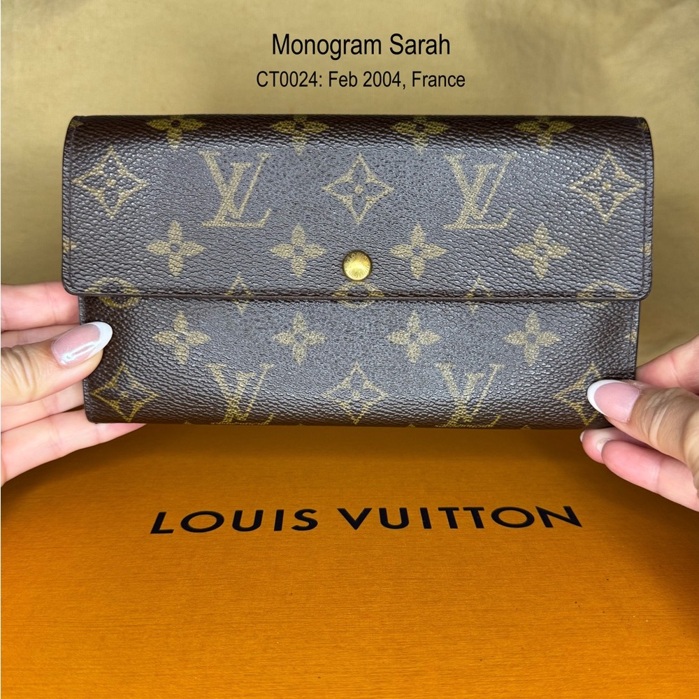 Louis Vuitton Monogram Sarah Wallet